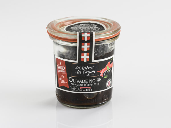 Olivade noire piment d'espelette - Salaisons du Cayon - Ducs de Savoie
