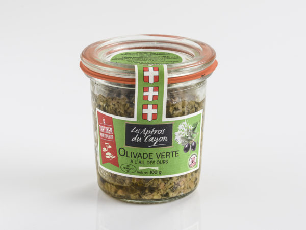 Olivade verte à l'ail des ours - Salaisons du Cayon - Ducs de Savoie