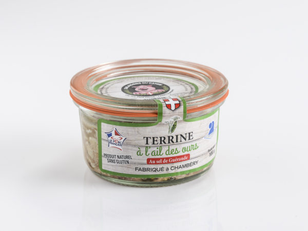 Terrine 100% natuelle 100grs ail des ours - Salaisons du Cayon - Ducs de Savoie