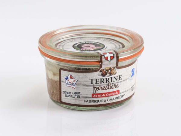 Terrine 100% natuelle 100grs forestière - Salaisons du Cayon - Ducs de Savoie
