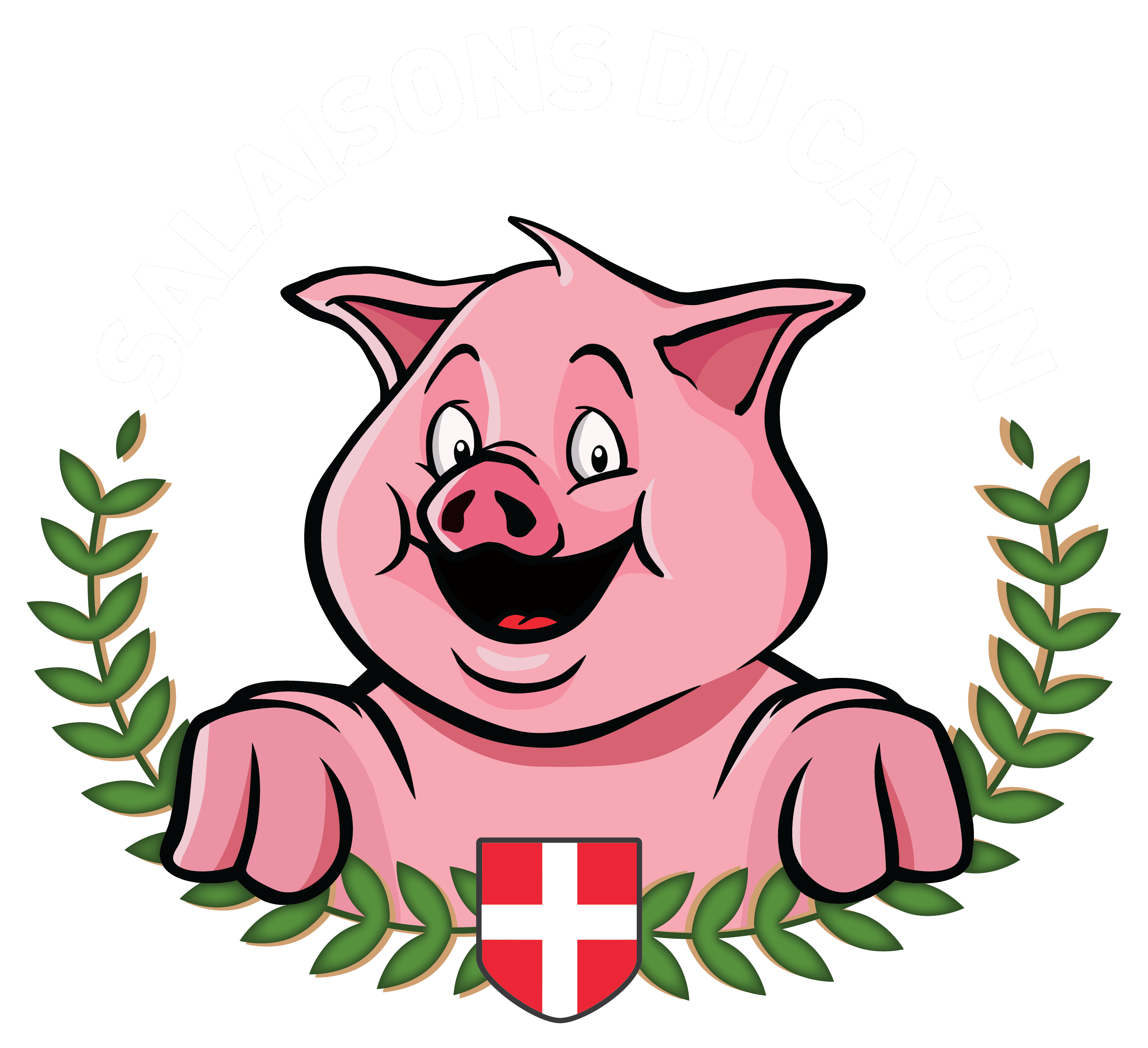 Logo - Salaisons du Cayon, Atelier de fabrication de charcuterie artisanale à Chambéry - Magasin d'usine - Viande française