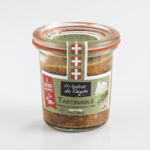 tartinable chèvre frais et thym - Salaisons du Cayon - Savoie