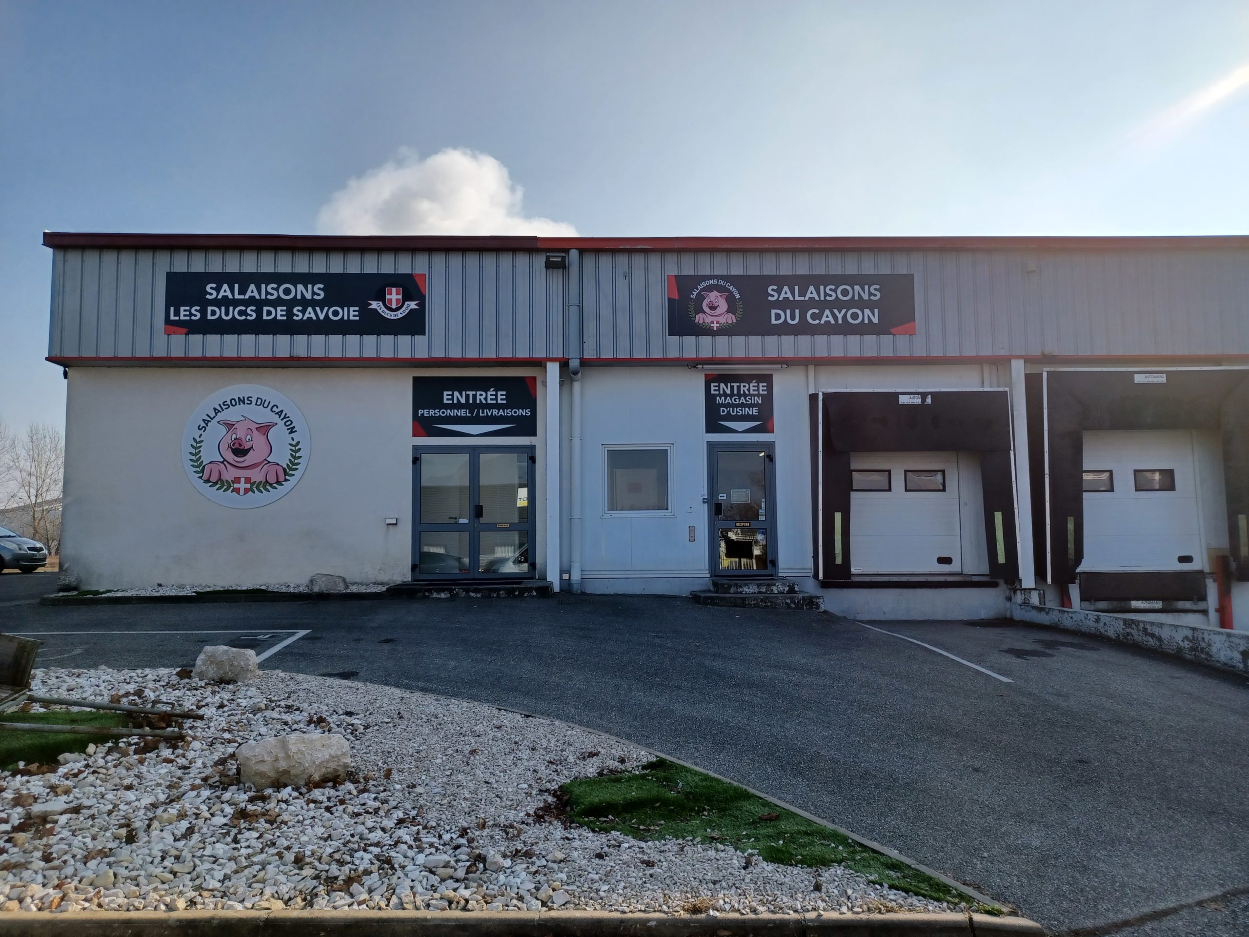 Magasin d'usine à Chambéry - Boutique au 136 rue Paul Girod, ZI Bissy - Salaisons du Cayon - Savoie
