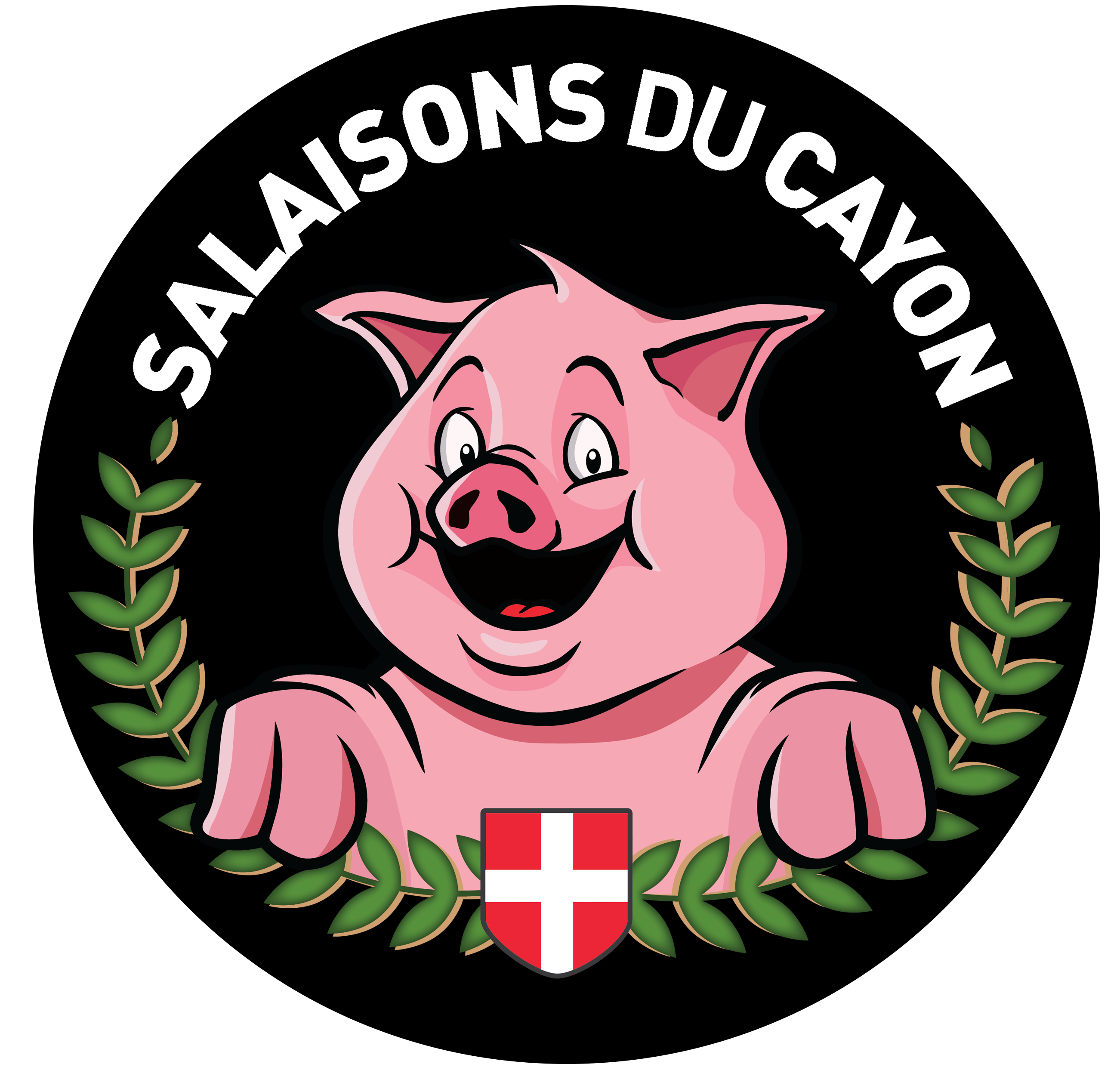 Logo - Salaisons du Cayon, Atelier de fabrication de charcuterie artisanale à Chambéry - Magasin d'usine - Viande française