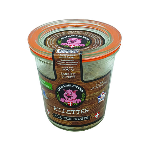 Salaisons du cayon Rillettes à la Truffe terrines 100grs