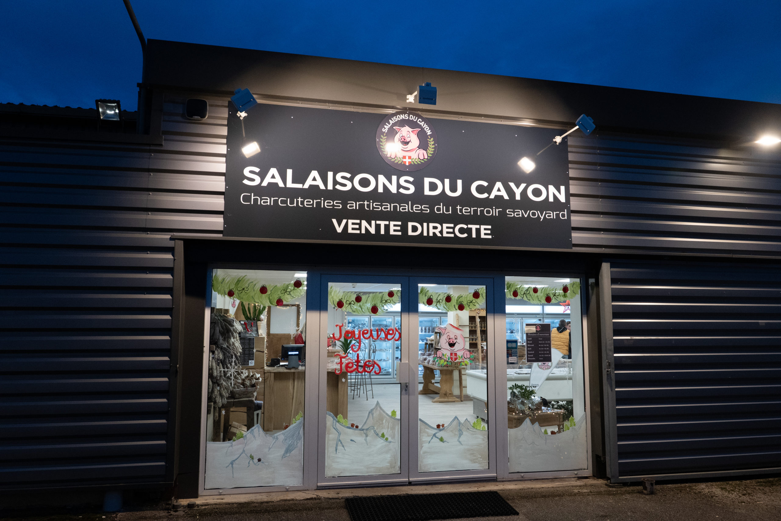 Magasin de Chambéry - Boutique au centre ville vers l'office du tourisme - Salaisons du Cayon - Savoie